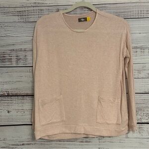 rumi + ryder Cozy Lightweight Blush Pink Sweater